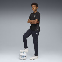 PUMA Manchester City Survêtement 1/4 Zip 2025-2026 Enfants Vert Clair Bleu Foncé