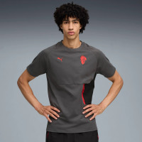 PUMA AC Milan Pumatech Zomerset 2025-2026 Donkergrijs Zwart Rood