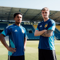 adidas SC Cambuur Trainingsset 2025-2026 Blauw Zwart