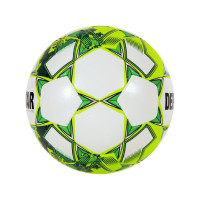 Ballon de football en salle Derbystar Brillant TT, taille 4, blanc