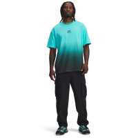 Under Armour x Mansory Fade Trainingsshirt Turquoise Zwart