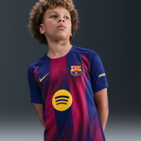 Maillot à domicile Nike FC Barcelona Lamine Yamal 10 pour enfants 2025-2026