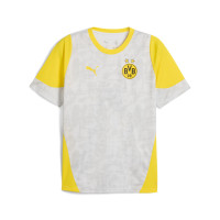 PUMA Borussia Dortmund Trainingsshirt 2025-2026 Zilver Geel