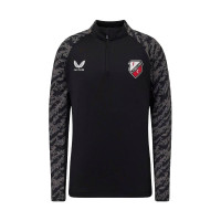 Survêtement Castore FC Utrecht 1/4-Zip 2025-2026 pour Enfants, noir
