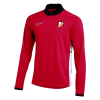 DEV Doorn Trainingstrui 1/4-Zip Senior Rood