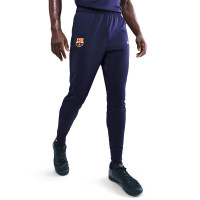 Nike FC Barcelone Strike Survêtement 1/4-Zip 2025-2026 Pourpre Violet Bleu Foncé Doré
