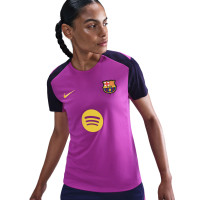 Nike FC Barcelone Strike Ensemble Training 2025-2026 Femmes Pourpre Violet Bleu Foncé Doré