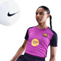 Nike FC Barcelone Strike Ensemble Training 2025-2026 Femmes Pourpre Violet Bleu Foncé Doré