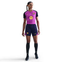 Nike FC Barcelone Strike Ensemble Training 2025-2026 Femmes Pourpre Violet Bleu Foncé Doré