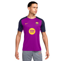 Nike FC Barcelona Strike Trainingsshirt 2025-2026 Felpaars Donkerblauw Goud