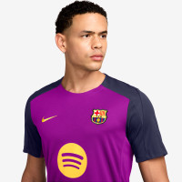Nike FC Barcelona Strike Trainingsset 2025-2026 Felpaars Donkerblauw Goud