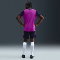 Nike FC Barcelona Strike Trainingsshirt 2025-2026 Felpaars Donkerblauw Goud