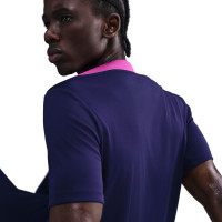 Nike FC Barcelona Strike Trainingsshirt 2025-2026 Donkerblauw Felpaars Goud