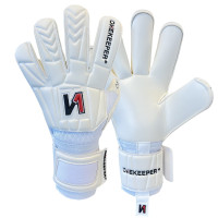 Onekeeper Retro Gants de Gardien de But Blanc Noir Rouge