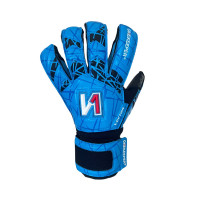 Onekeeper Vector Evolution Gants de Gardien de But Enfants Bleu Noir Blanc