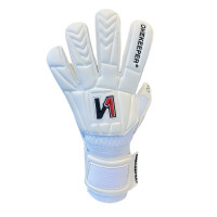 Onekeeper Retro Gants de Gardien de But Blanc Noir Rouge