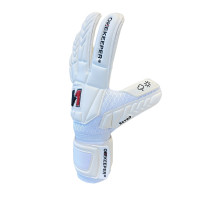 Onekeeper Retro Gants de Gardien de But Blanc Noir Rouge