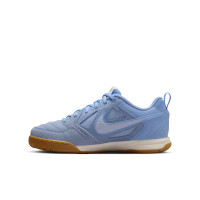 Nike Gato Chaussures de Foot en Salle (IN) Enfants Bleu Blanc Marron