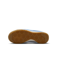Nike Gato Chaussures de Foot en Salle (IN) Enfants Bleu Blanc Marron