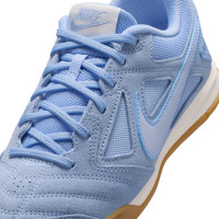 Nike Gato Chaussures de Foot en Salle (IN) Enfants Bleu Blanc Marron