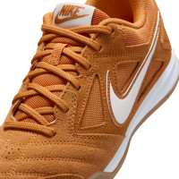 Nike Gato Chaussures de Foot en Salle (IN) Enfants Orange Blanc