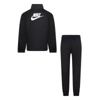 Survêtement Nike Sportswear Essentials à fermeture éclair intégrale pour tout-petits, noir et blanc