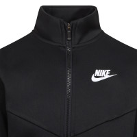 Survêtement Nike Sportswear Essentials à fermeture éclair intégrale pour tout-petits, noir et blanc