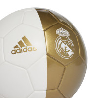 adidas Real Madrid Mini Voetbal Wit Goud