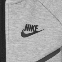 Nike Tech Fleece Survêtement Full-Zip Tout-Petits Gris Clair Noir