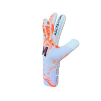 Onekeeper Iconic Gants de Gardien de But Enfants Blanc Orange Noir