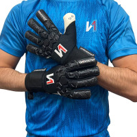 Onekeeper Ace Mesh Gants de Gardien de But Noir Beige Rouge