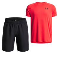 Under Armour Tech 2.0 Trainingsset Kids Rood Zwart