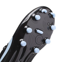 Nike Tiempo Legend 10 Academy Gras / Kunstgras Voetbalschoenen (MG) Kids Zwart Lichtblauw