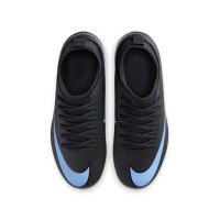 Nike Mercurial Superfly 10 Club Gazon Naturel Gazon Artificiel Chaussures de Foot (MG) Enfants Noir Bleu Clair