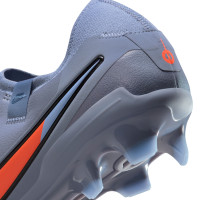 Nike Tiempo Legend 10 Pro Gras Voetbalschoenen (FG) Lichtblauw Felrood Zwart