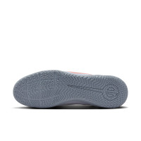 Nike Tiempo Legend 10 Club Chaussures de Foot en Salle (IN) Bleu Clair Rouge Vif Noir