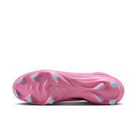 Nike Zoom Mercurial Superfly 10 Academy Gras / Kunstgras Voetbalschoenen (MG) Roze Felrood Lichtblauw