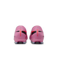 Nike Zoom Mercurial Vapor 16 Academy Gras / Kunstgras Voetbalschoenen (MG) Roze Felrood Lichtblauw