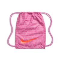 Nike Zoom Mercurial Superfly 10 Elite Crampons Vissés Chaussures de Foot (SG) Rose Rouge Vif Bleu Clair