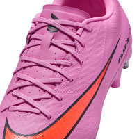 Nike Zoom Mercurial Vapor 16 Academy IJzeren-Nop Voetbalschoenen (SG) Anti-Clog Roze Felrood Lichtblauw