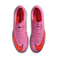 Nike Zoom Mercurial Vapor 16 Academy Chaussures de Foot en Salle (IN) Rose Rouge Vif Bleu Clair