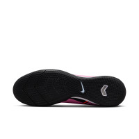 Nike Zoom Mercurial Vapor 16 Academy Chaussures de Foot en Salle (IN) Rose Rouge Vif Bleu Clair
