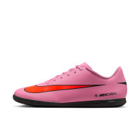 Nike Mercurial Vapor 16 Club Zaalvoetbalschoenen (IN) Roze Felrood Lichtblauw