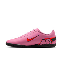 Nike Mercurial Vapor 16 Club Zaalvoetbalschoenen (IN) Roze Felrood Lichtblauw