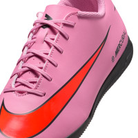 Nike Mercurial Vapor 16 Club Zaalvoetbalschoenen (IN) Roze Felrood Lichtblauw
