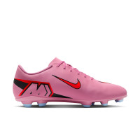 Nike Mercurial Vapor 16 Club Gras / Kunstgras Voetbalschoenen (MG) Roze Felrood Lichtblauw