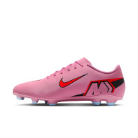 Nike Mercurial Vapor 16 Club Gras / Kunstgras Voetbalschoenen (MG) Roze Felrood Lichtblauw