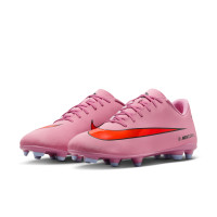 Nike Mercurial Vapor 16 Club Gras / Kunstgras Voetbalschoenen (MG) Roze Felrood Lichtblauw