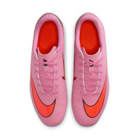 Nike Mercurial Vapor 16 Club Gras / Kunstgras Voetbalschoenen (MG) Roze Felrood Lichtblauw