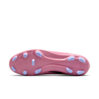 Nike Mercurial Vapor 16 Club Gras / Kunstgras Voetbalschoenen (MG) Roze Felrood Lichtblauw